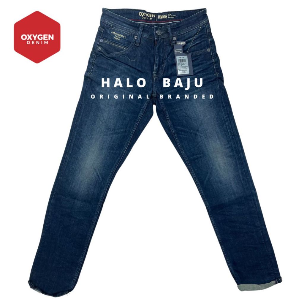 OXYGEN DENIM (706-7731) Celana Oxygen Slim Fit - Invade Series