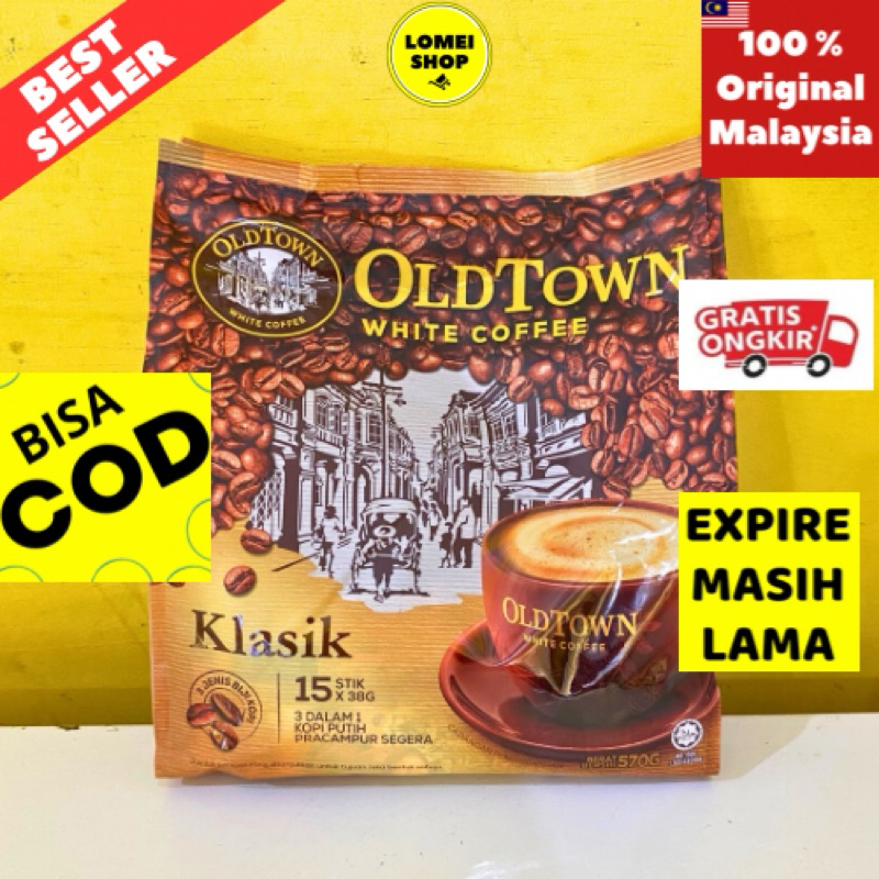 

Kopi OldTown Malaysia / OldTown White coffee Klasik / Kopi malaysia / OldTown coffee / Kopi Old Town