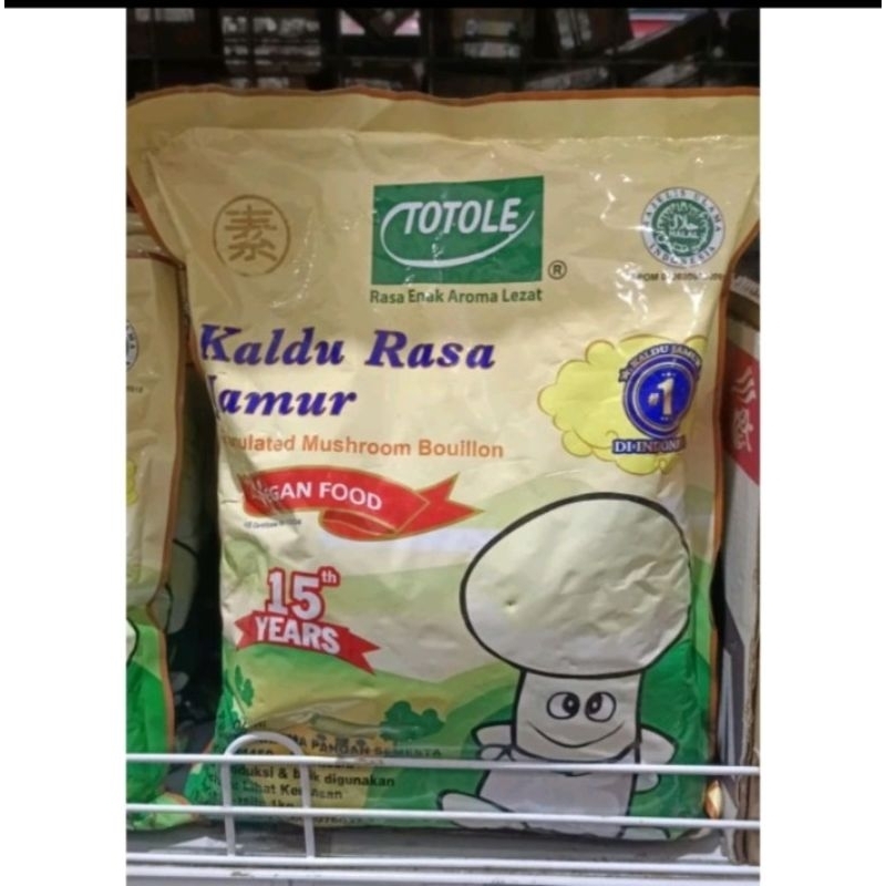 

1KG TOTOLE Kaldu rasa Jamur - Mushroom Bouillon - Vegan Food