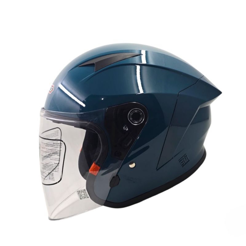 VIGO Helm Helem Hlem Half Face SNI Ganteng Kekinian Spoiler Cowok Pria Laki Dewasa Model X1 NS Warna