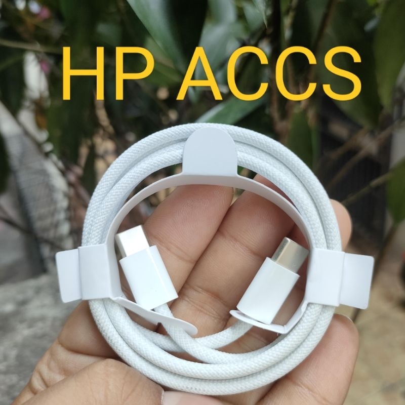 [Suplier / Grosir bisa ] Kabel Data iPhone C to C original Copotan Bawaan IP 15