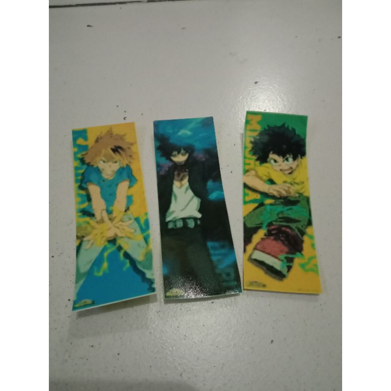 

stiker isi 3pcs / stiker anime my Hero academia