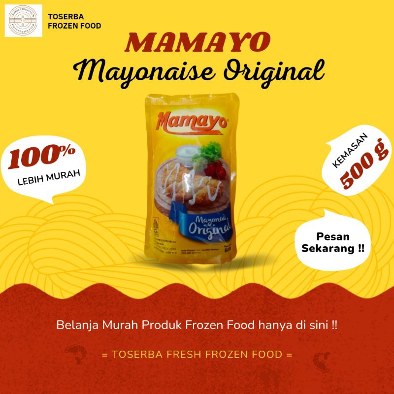 

MAMAYO Mayonais Original 500g