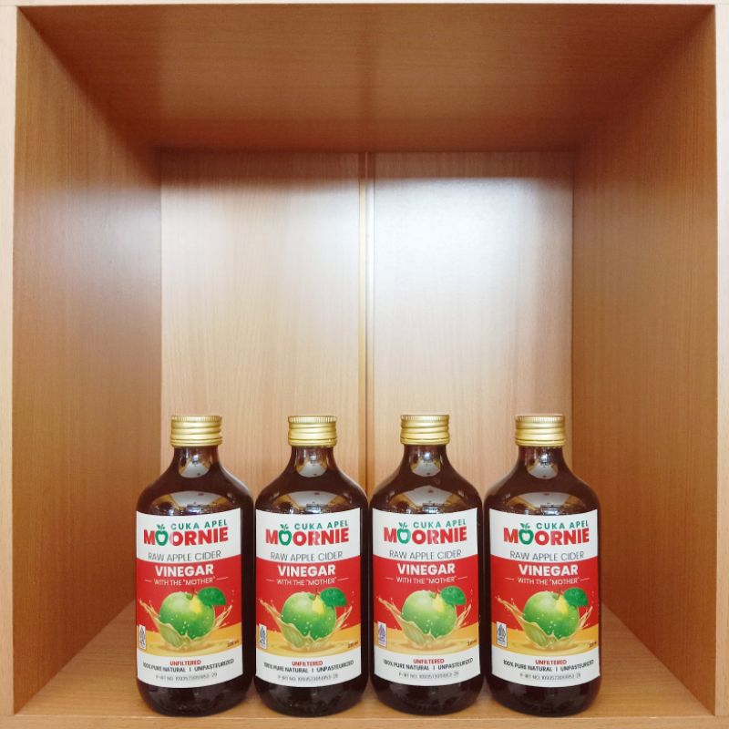 

Cuka Apel Moornie 330ml Original