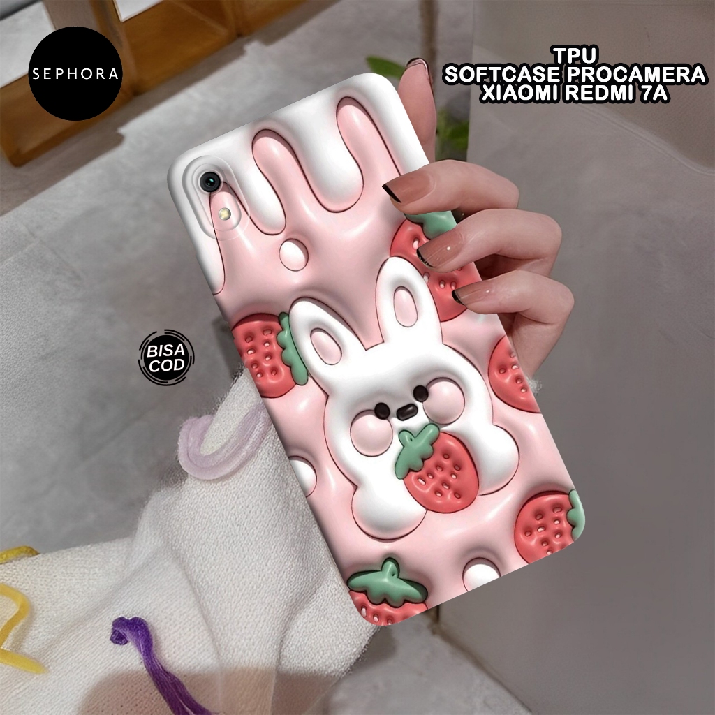 Softcase Xiaomi Redmi 7A Terbaru - Fashion Case Lucu - Case Xiaomi Redmi 7A - Case Pro Camera - Casi