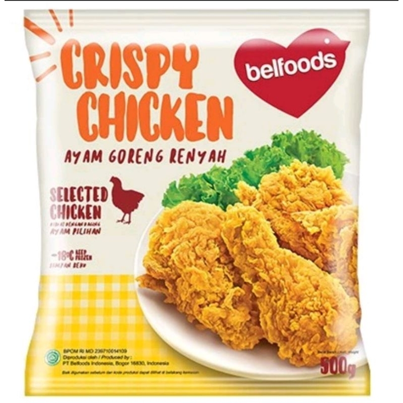 

Belfoods Crispy Chick Ayam 500 gr Goreng Bogor Frozen