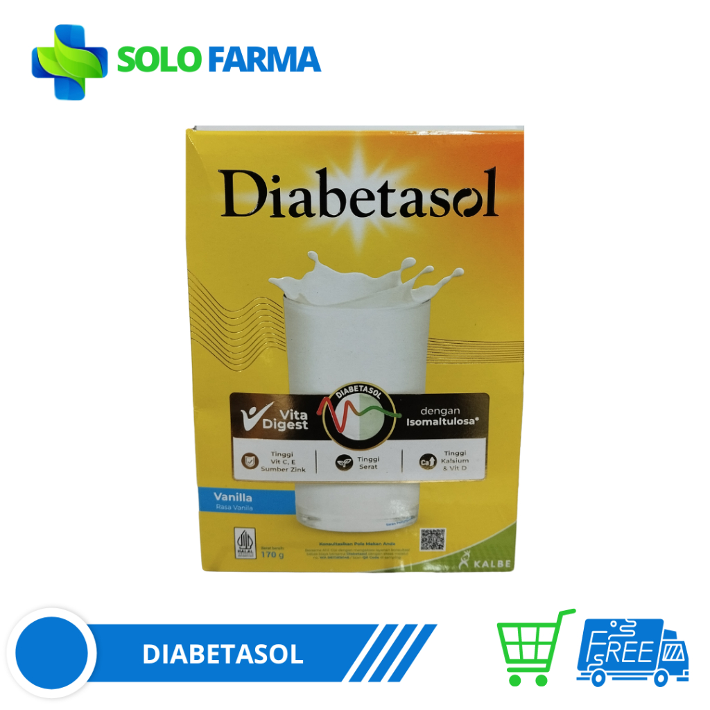 

Diabetasol Vanilla 170g