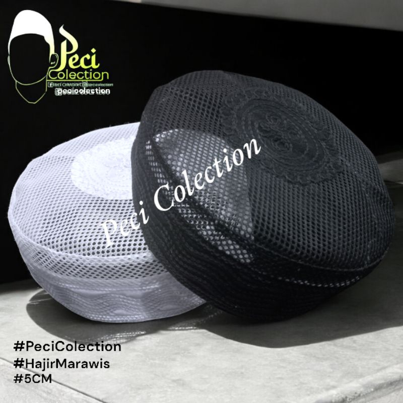 Peci Kopiah Hajir Marawis Peci Kopiah Madinah Jaring Hajir Peci Hajir Peci Kopiah Songkok Marawis