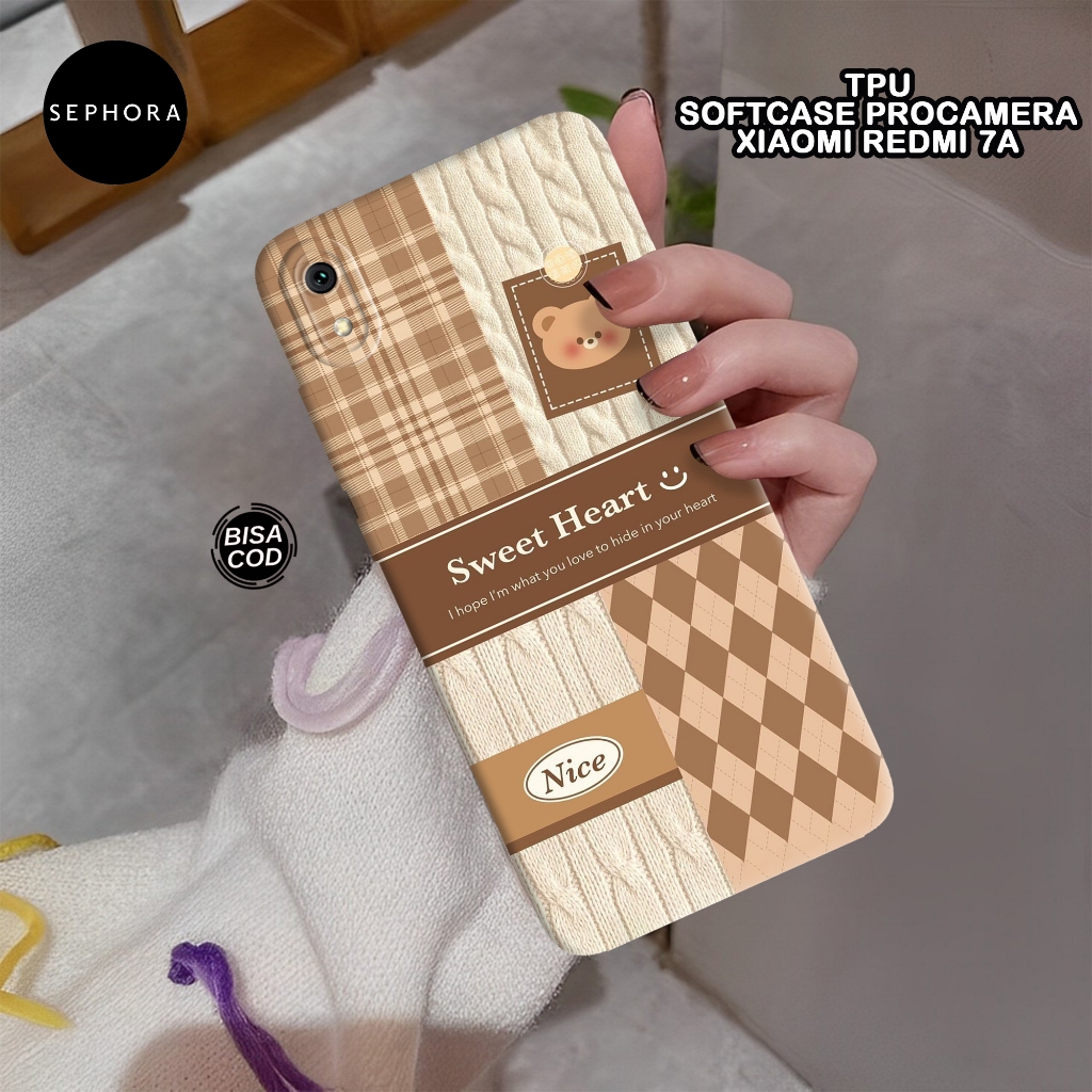 Softcase Xiaomi Redmi 7A Terbaru - Fashion Case Lucu - Case Xiaomi Redmi 7A - Case Pro Camera - Casi