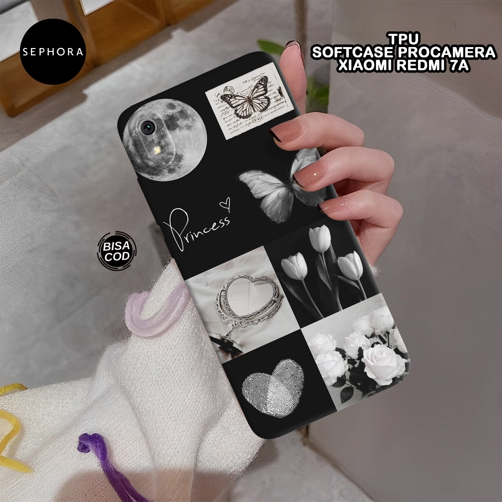 Softcase Xiaomi Redmi 7A Terbaru - Fashion Case Aesthetic - Case Xiaomi Redmi 7A - Case Pro Camera -