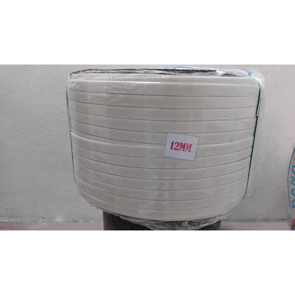 

Tali Strapping Band/Tali Packing/Tali Klem - 12mm Putih 8Kg
