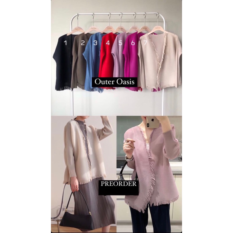 (PRE ORDER) Outer Pleats Oasis Premium/Pleats Premium