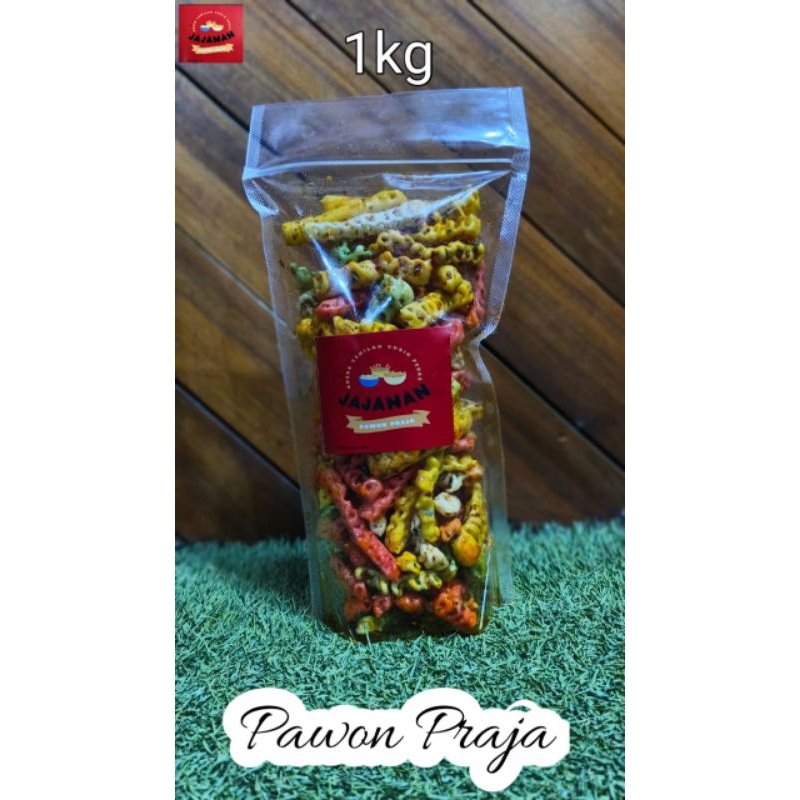 

seblak kerupuk rante renyah cikruh pedas daun jeruk original daun jeruk isi 500gram/1kg