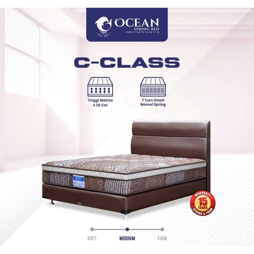 KASUR SRPING BED OCEAN UKURAN LENGKAP / MATRAS TIDUR OCEAN SPRING BED