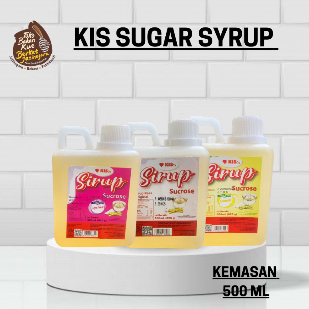 

GULA CAIR KIS / SUGAR SYRUP KIS KEMASAN 500 ML / SUGAR SYRUP