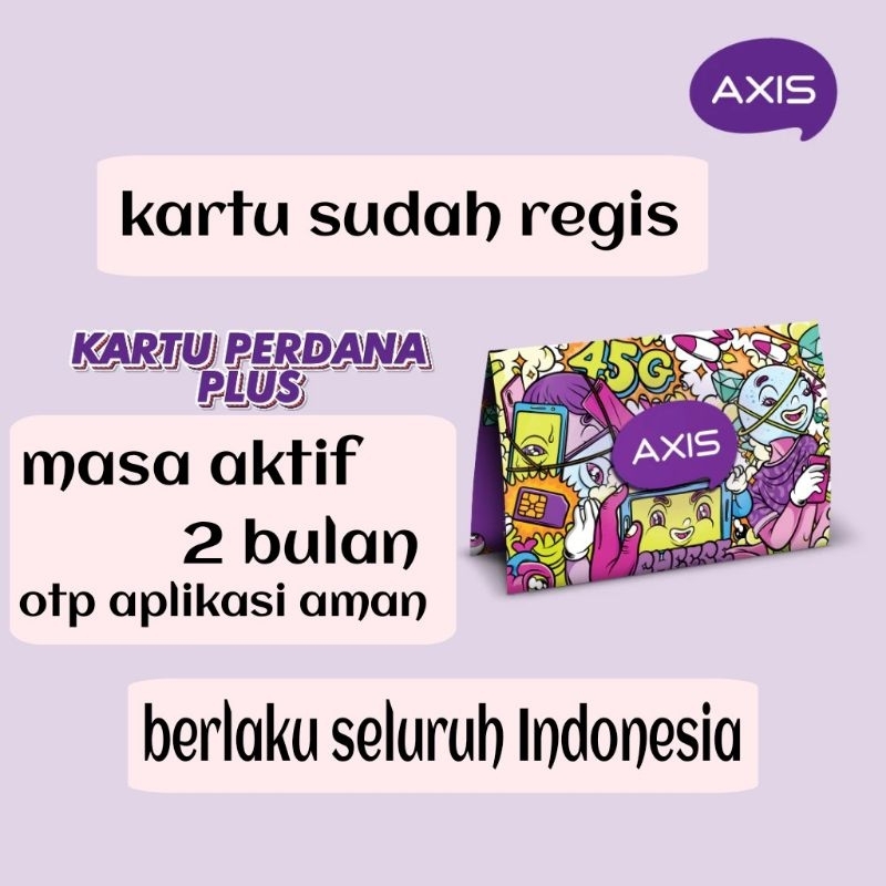 kartu axis siap pakai