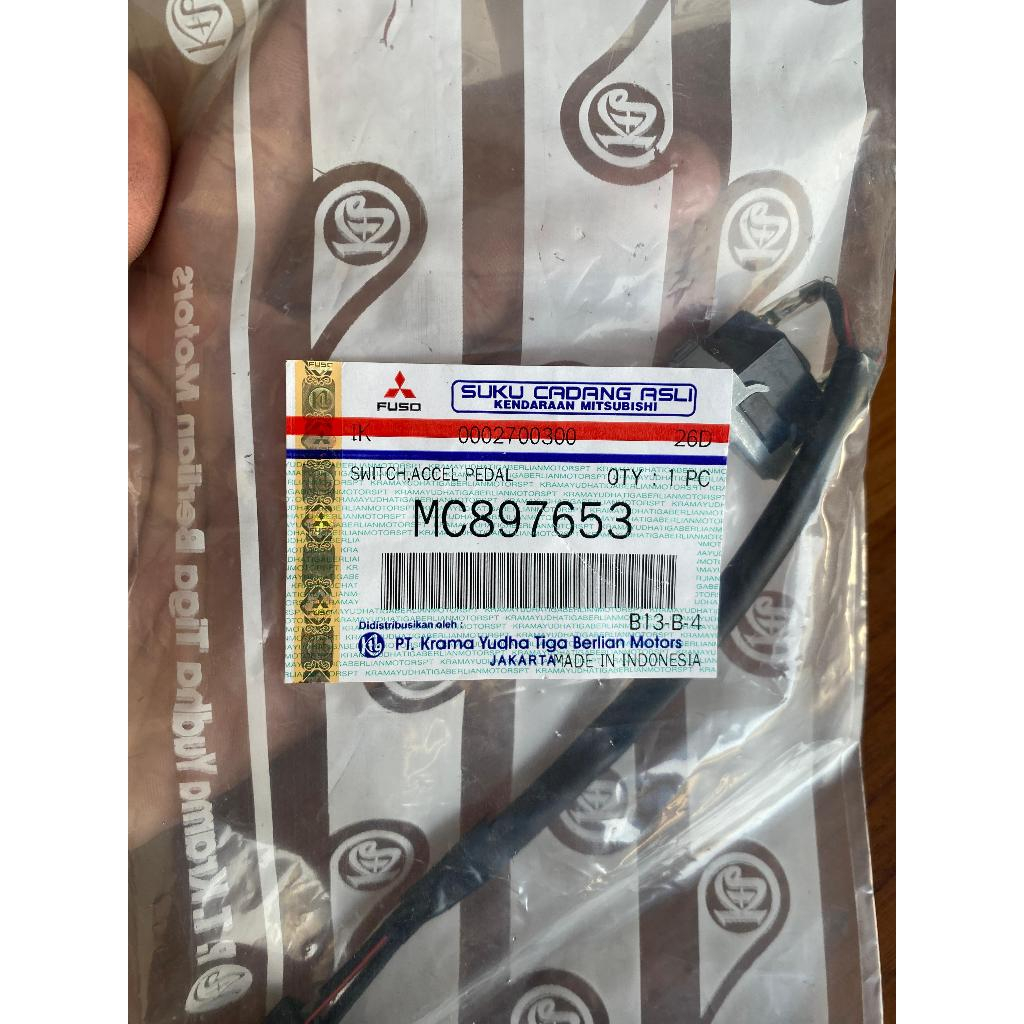 KTB MC897653 Switch Pedal Gas / Switch Acceleration Canter Original KTB