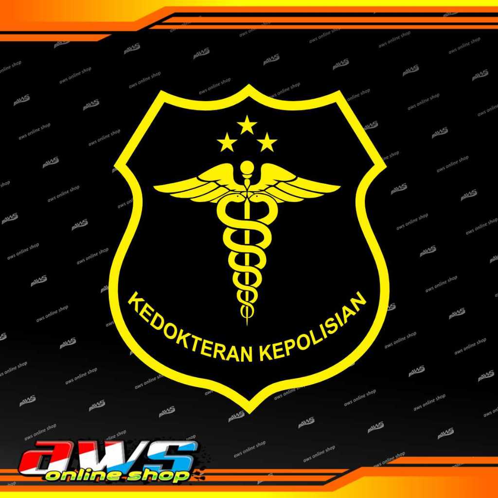 

Sticker Emblem Timbul Kedokteran Kepolisian