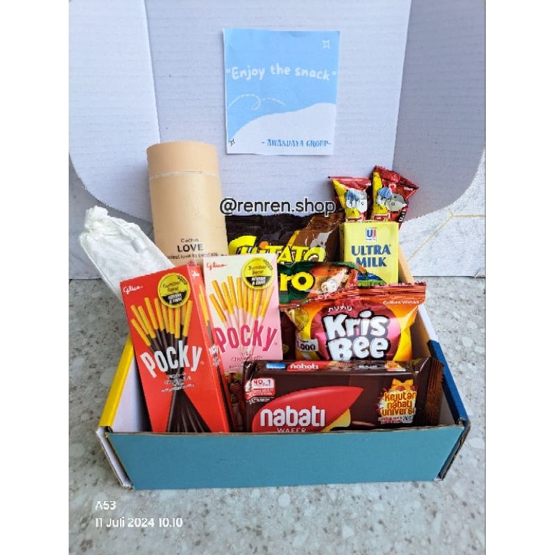 

Renrenshop - FREE CARD Hampers Snack premium