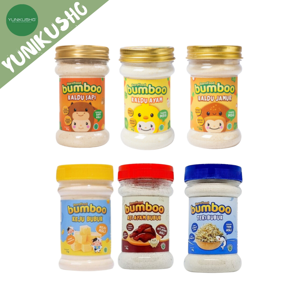 

BUMBOO Kaldu MPASI Non MSG Kaldu Bubuk Anak Alami