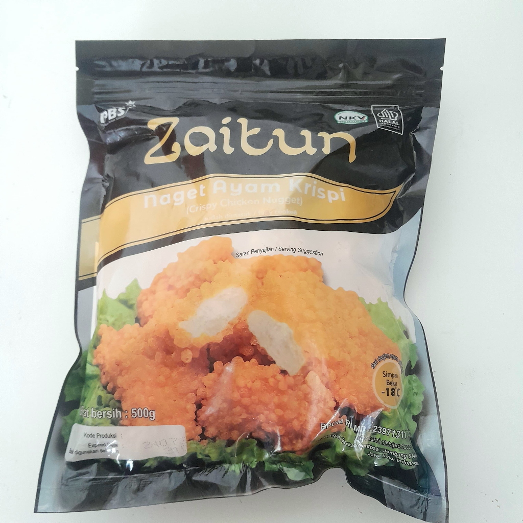 

ZAITUN crispy nugget 500gr