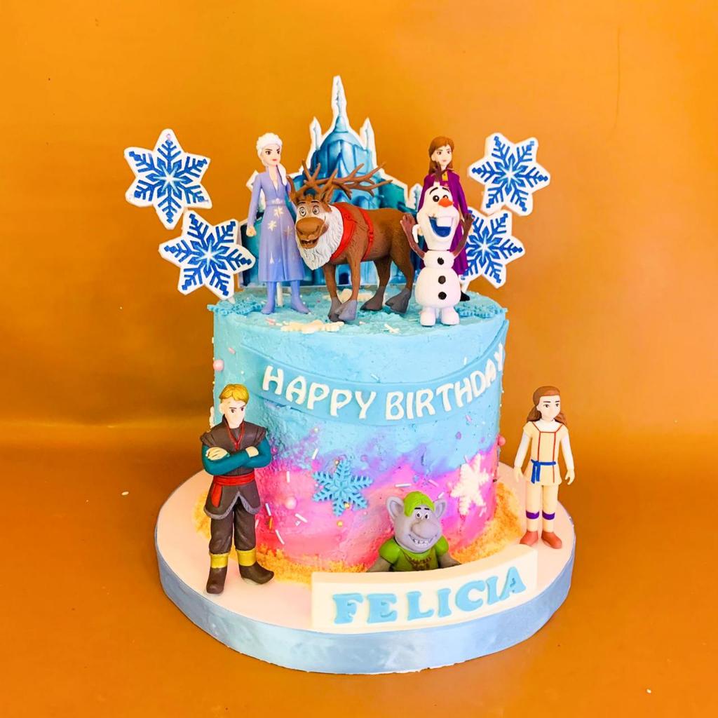 

Kue Ulang Tahun/Birthday Cake/Kue Ultah Tema Frozen/Kue Birthday Jakarta