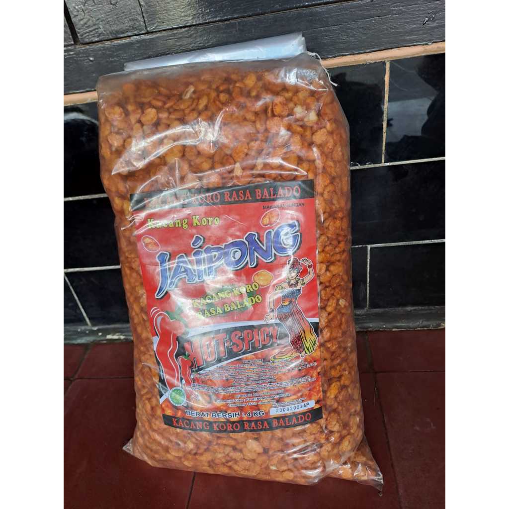 

Kacang Mersi Pedas 1kg Koro Pedas