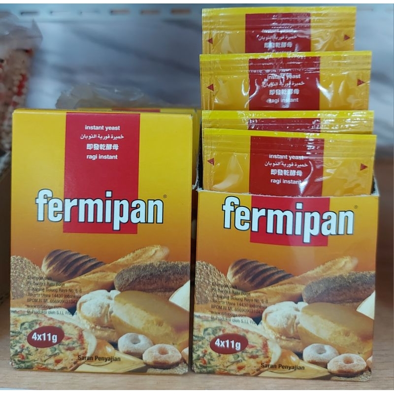 

Fermipan ragi kering 4x11 gr