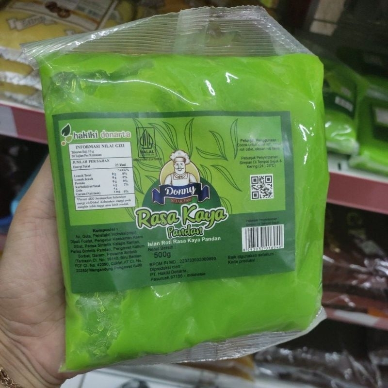 

DONNY SELAI RASA KAYA PANDAN 500G