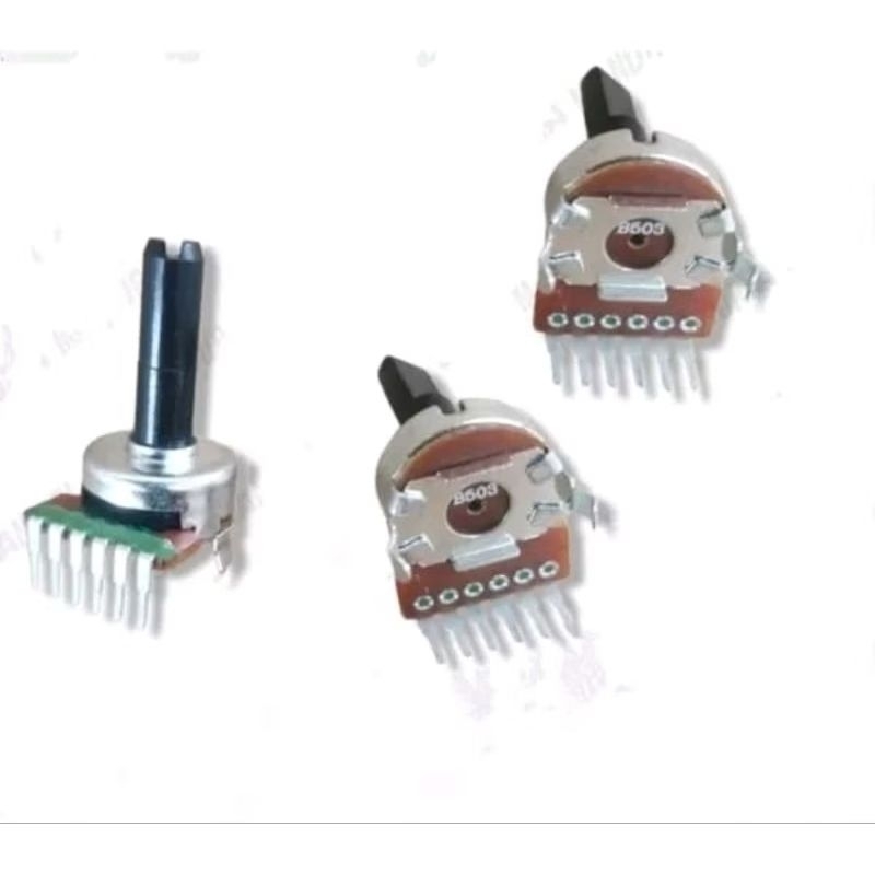Potensio Polytron 6 kaki B50K As Pendek