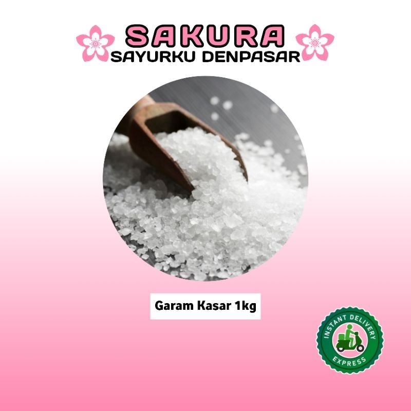 

Garam Kasar Kemasan 1kg - SAKURA