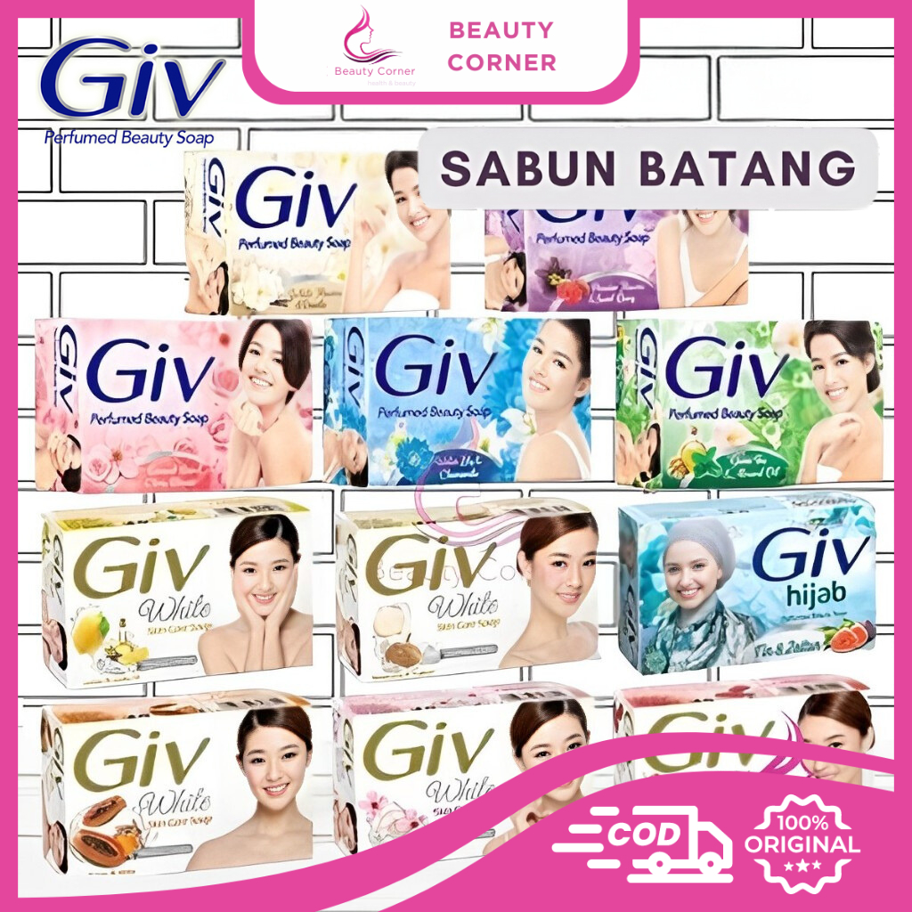 Giv White Sabun Batang Skin Care Soap - 76gr