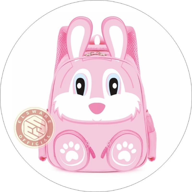 NF Kelinci Saku - Ransel anak tas sekolah tas punggung backpack fashion karakter lokal PAUD