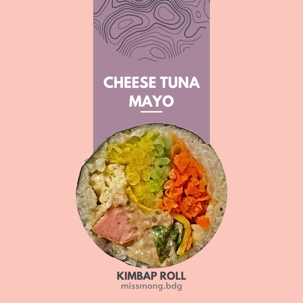 

BANDUNG AREA ONLY!! MISSMONG Kimbap - Cheese Tuna Mayo Kimbap Roll Korean Food Halal