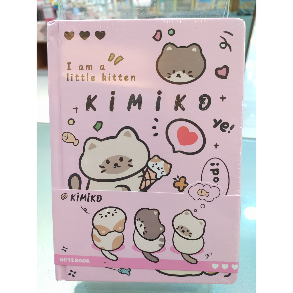 

Gramedia Mal Pekanbaru - (Original) Kako Kimiko Cat Hc Notebook A5 Pink
