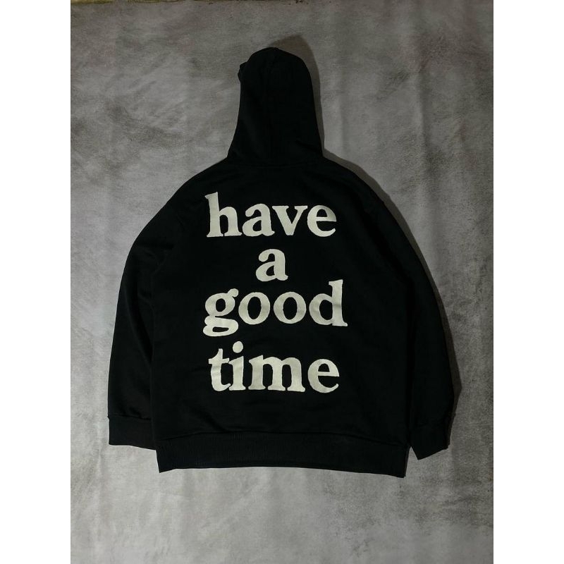 Hoodie Have A Good Time HAGT x Fila Backhit Logo