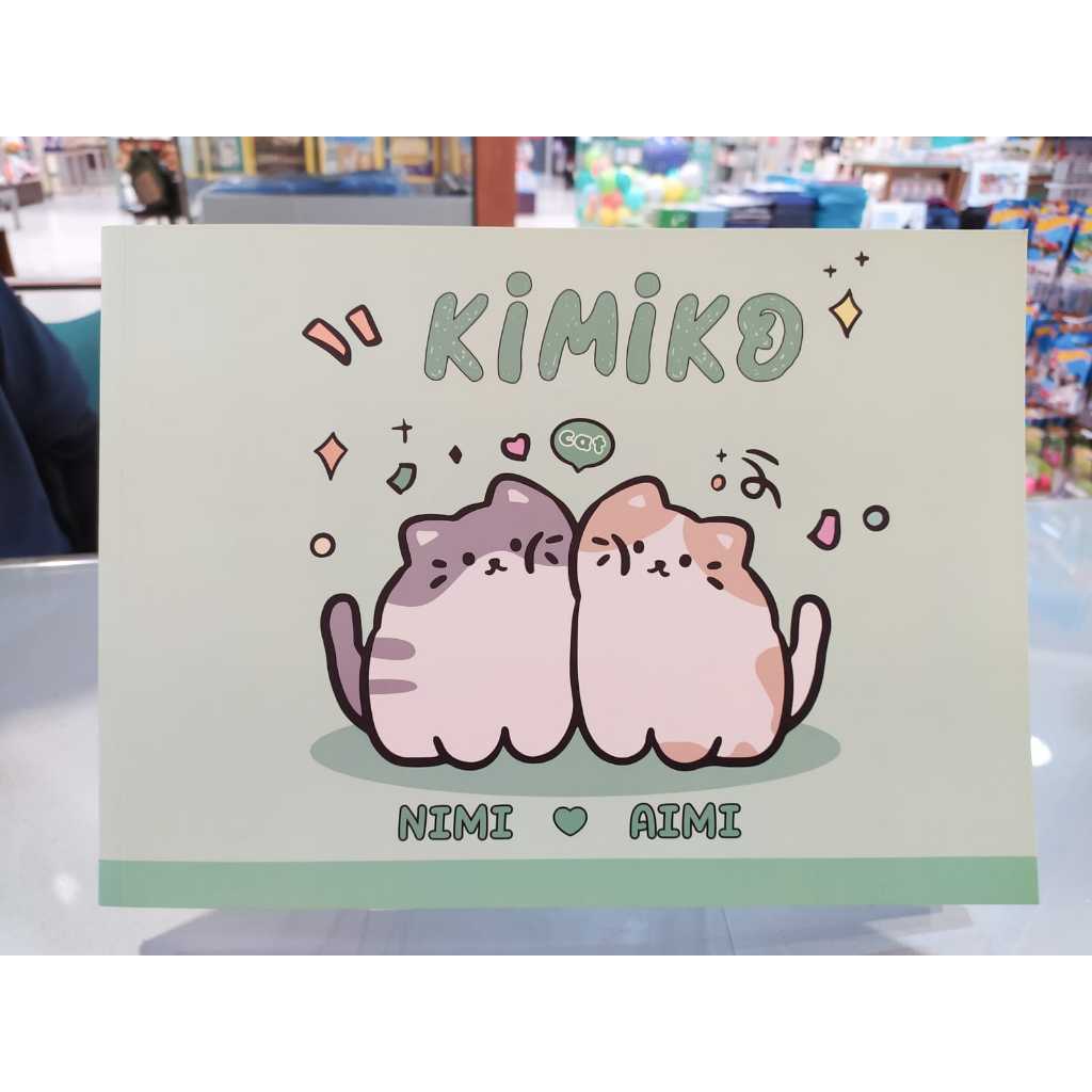 

Gramedia Mal Pekanbaru - (Original) Kako Kimiko Cat Drawing Book A4 FGreen