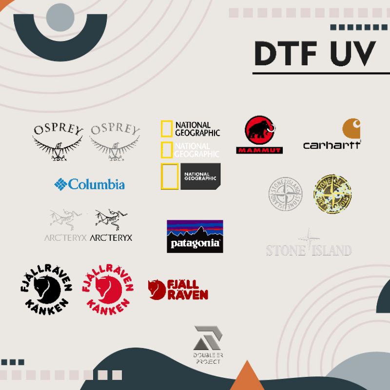 

Stiker DTF UV/DECAL KERING Logo Mix