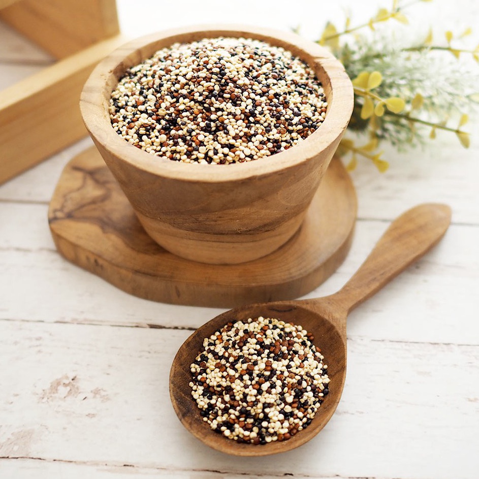 

CUCIGUDANG Tricolour Quinoa organik Quinoa Hitam Putih Merah 5g