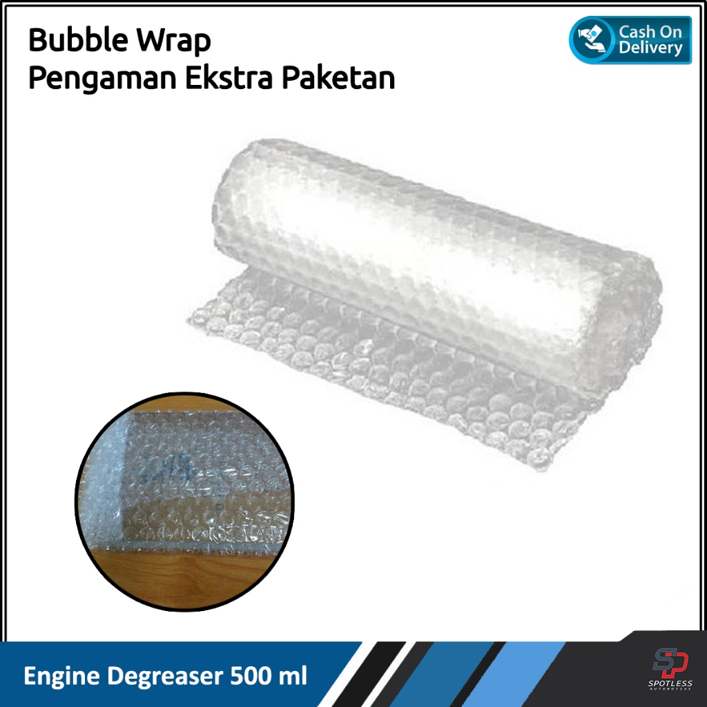 

Bubble Wrap Tambahan Pengaman Packingan