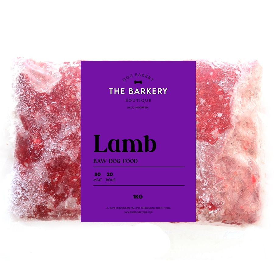 Raw Dog Food: Lamb