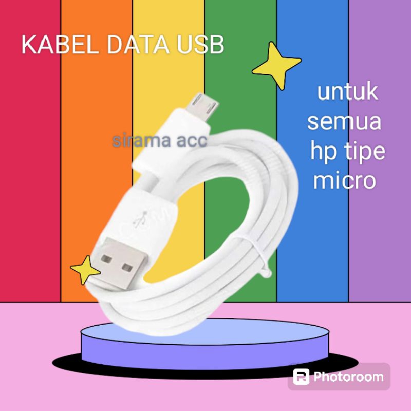 KABEL DATA BUAT SEMUA HANDPHONE LENOVO VIBE K5 PLUS. P1. A6000. A7000. A7700. A1000. K3. A6 NOTE. A2