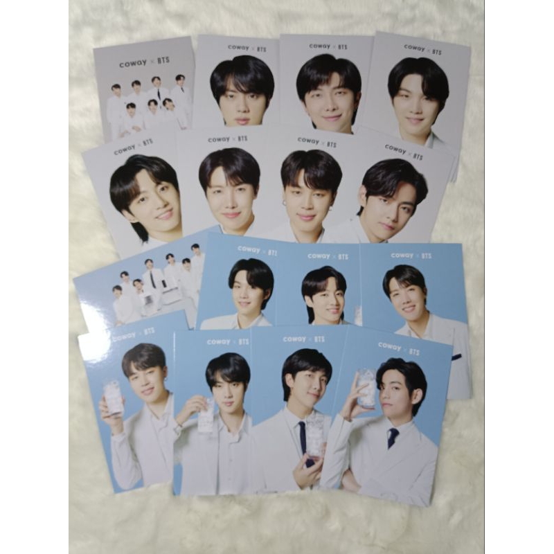 BTS x Coway Postcards (Full Set)