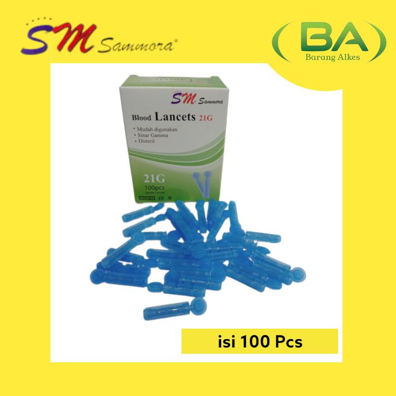 Jarum Bekam Samora Lancet Bekam Samora 21G