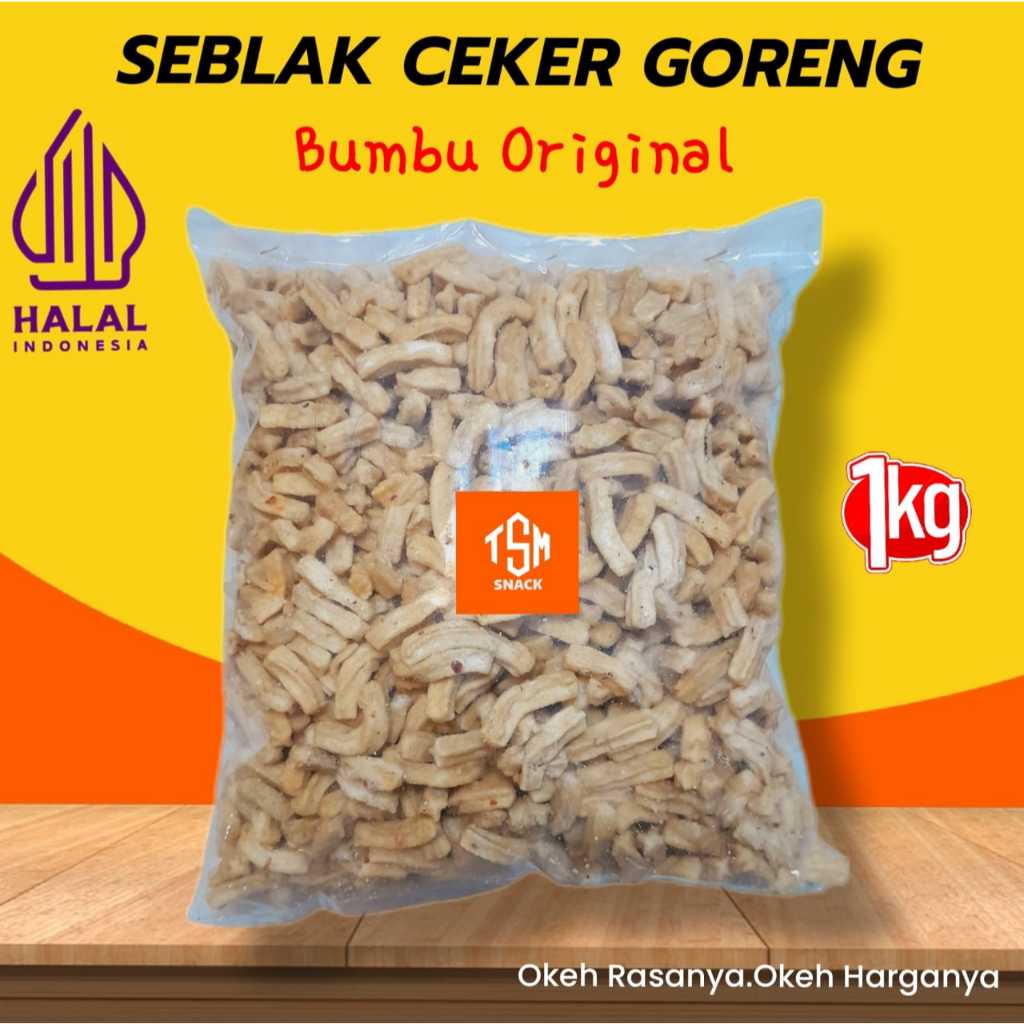 

SEBLAK CEKER BUMBU ORIGINAL 1 KG GURIH RENYAH
