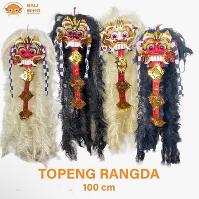 Topeng Rangda Dewasa - Rangda - Rangde Bali - Rangde -Tapel Rangda - Topeng Leak Bali - Topeng Rangd