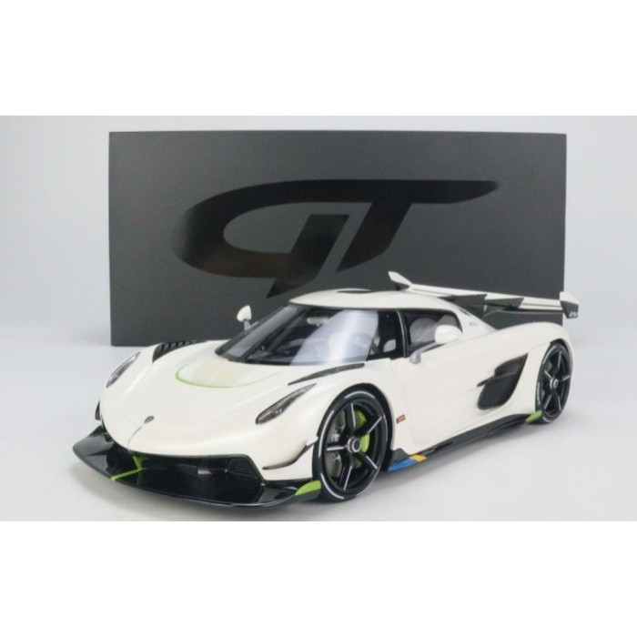 1/18 GT SPIRIT KOENIGSEGG JESKO WHITE DIECAST NOT FRONTIART MR BBR