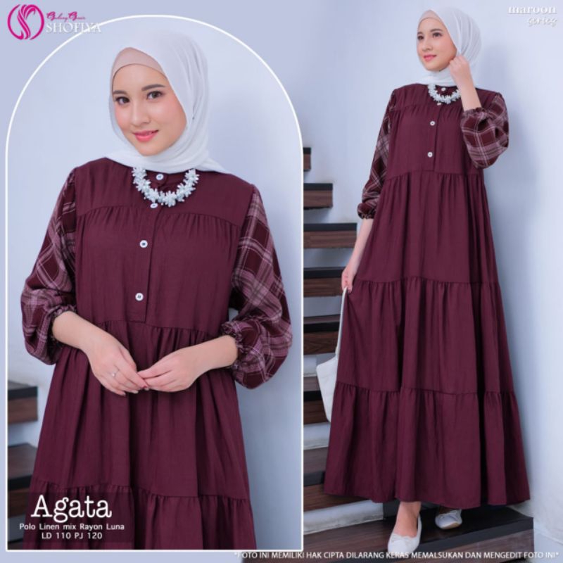 AGATA MIDI |BAJU MURAH | BAJU WANITA | BAJU MUSLIM |BAJU MURAH BANGET | GAMIS| GAMIS MURAH | GAMIS M