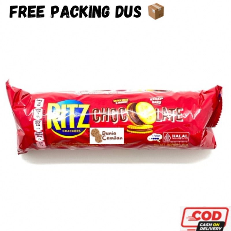 

[TERMURAH!] Ritz CHOCOLATE ROLL 91gr Satuan - Biskuit Ritz Enak Murah Renyah