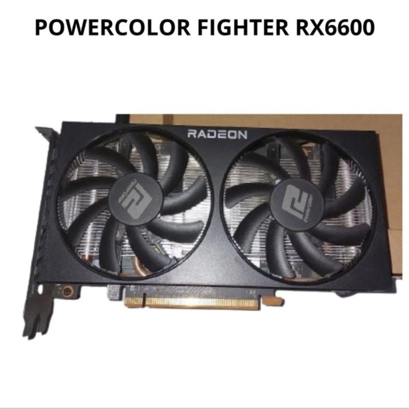 VGA POWERCOLOR RX6600 FIGHTER 8GB | VGA PC 8 GB